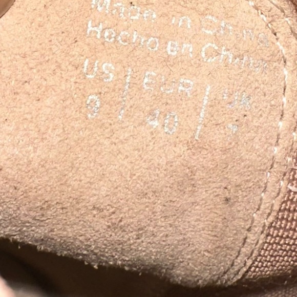 Aldo Chelsea Ankle Boots Womens Size 9 Brown Genuine Leather Block Heel Outdoor - Picture 11 of 13